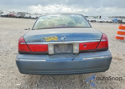 1998 Mercury Grand Marquis Gs из США, поврежденный, VIN 2MEFM74W2WX616572